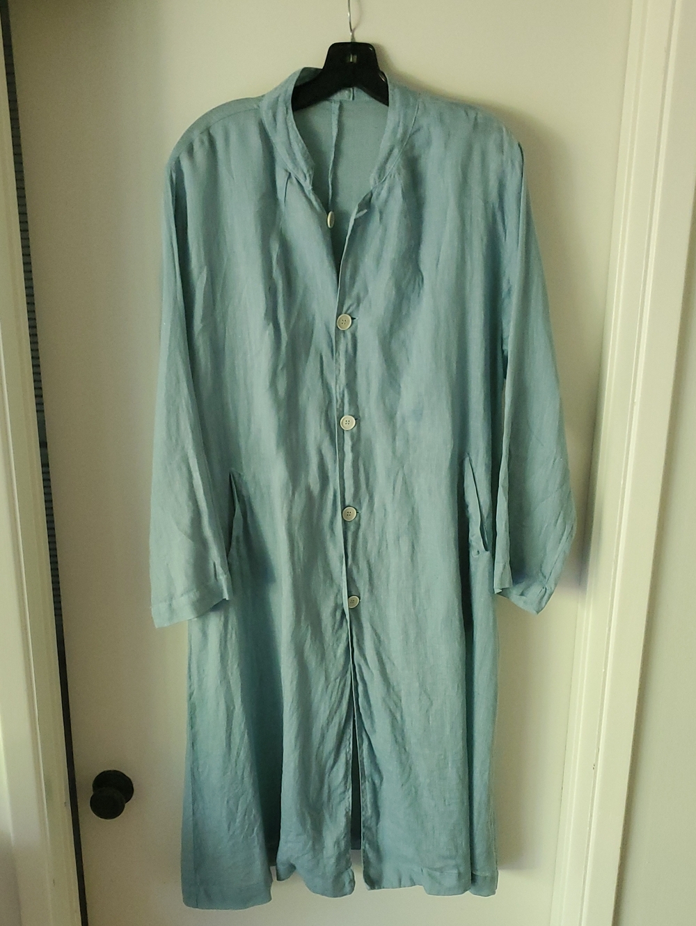 CP Shades Pauline Linen Duster Jacket